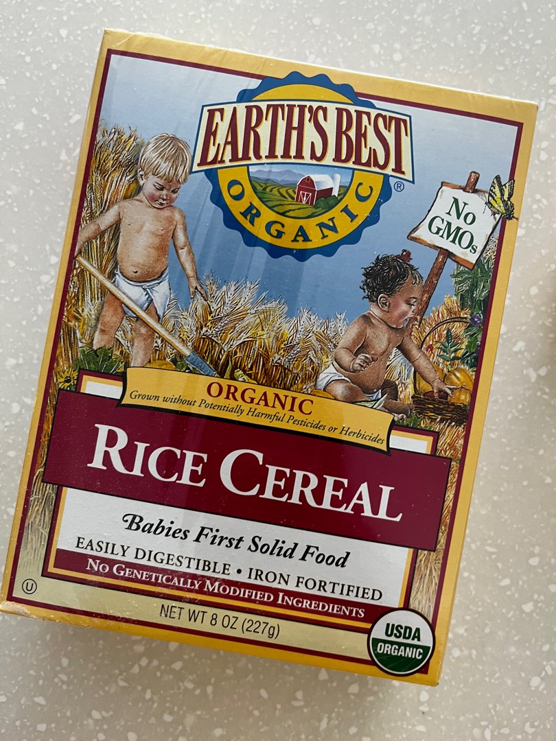 Earth's Best Organic Rice Cereal, Food & Drinks, Other Food ...