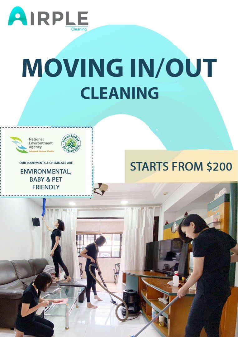 ECO, BABY & PET FRIENDLY MOVING IN/OUT POST TENANCY CLEANING, Home