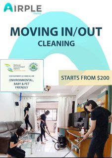 ECO, BABY & PET FRIENDLY MOVING IN/OUT POST TENANCY CLEANING