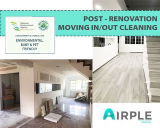 ECO, BABY & PET FRIENDLY POST-RENOVATION CLEANING