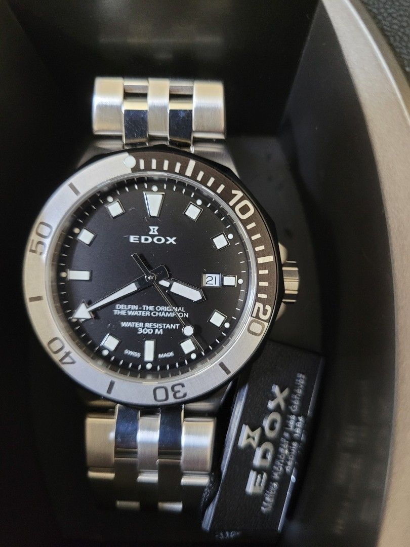 Edox delfin outlet diver automatic