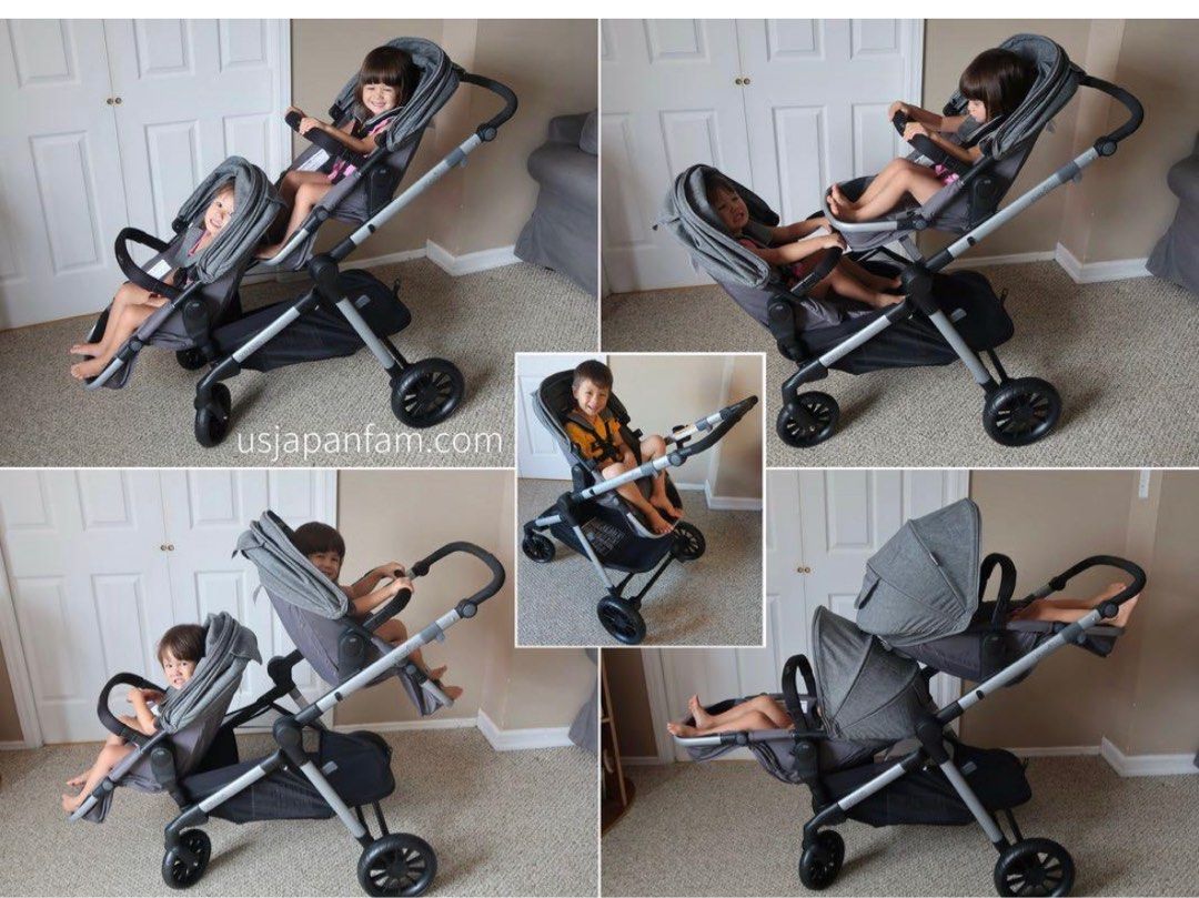 Evenflo Pivot Xpand double stroller Babies Kids Going Out