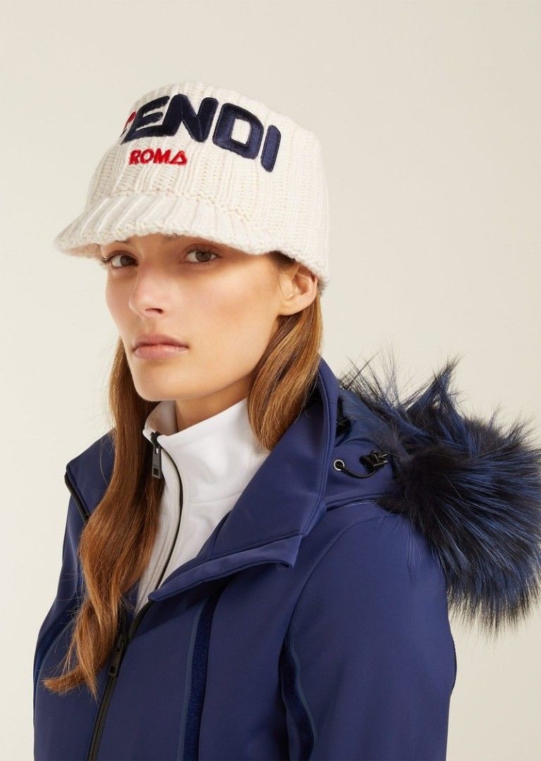Fendi x FILA knit headband Black Carousell