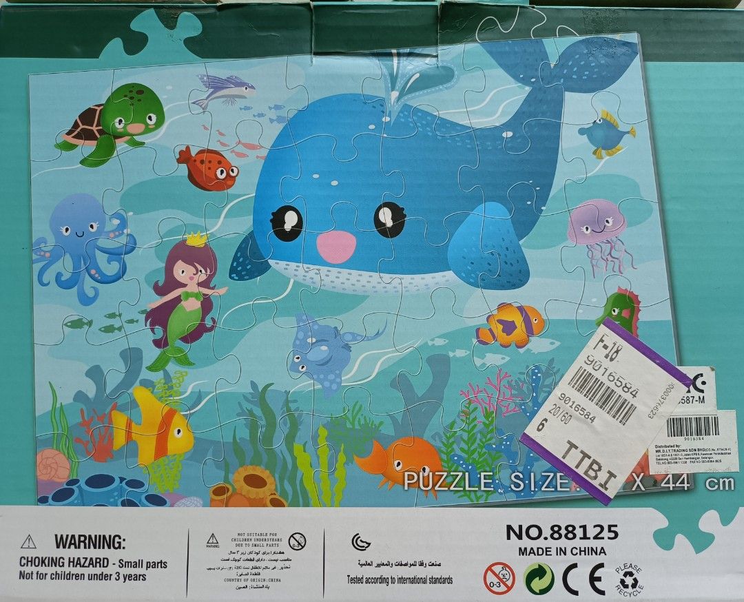 Floor Puzzles, Hobbies & Toys, Toys & Games on Carousell