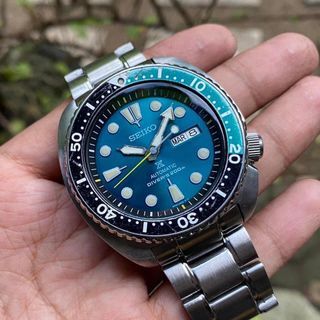 For Sale! Seiko SRPB01K1 Prospex Asia Exclusive "Green Turtle" Limited Edition Men's Watch