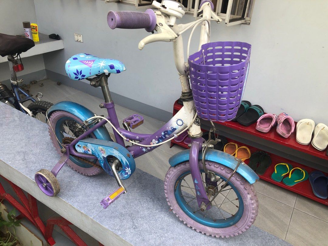 Frozen bikes for toddlers discount