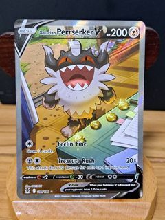 Galarian Perrserker V (Alternate Art) - Lost Origin