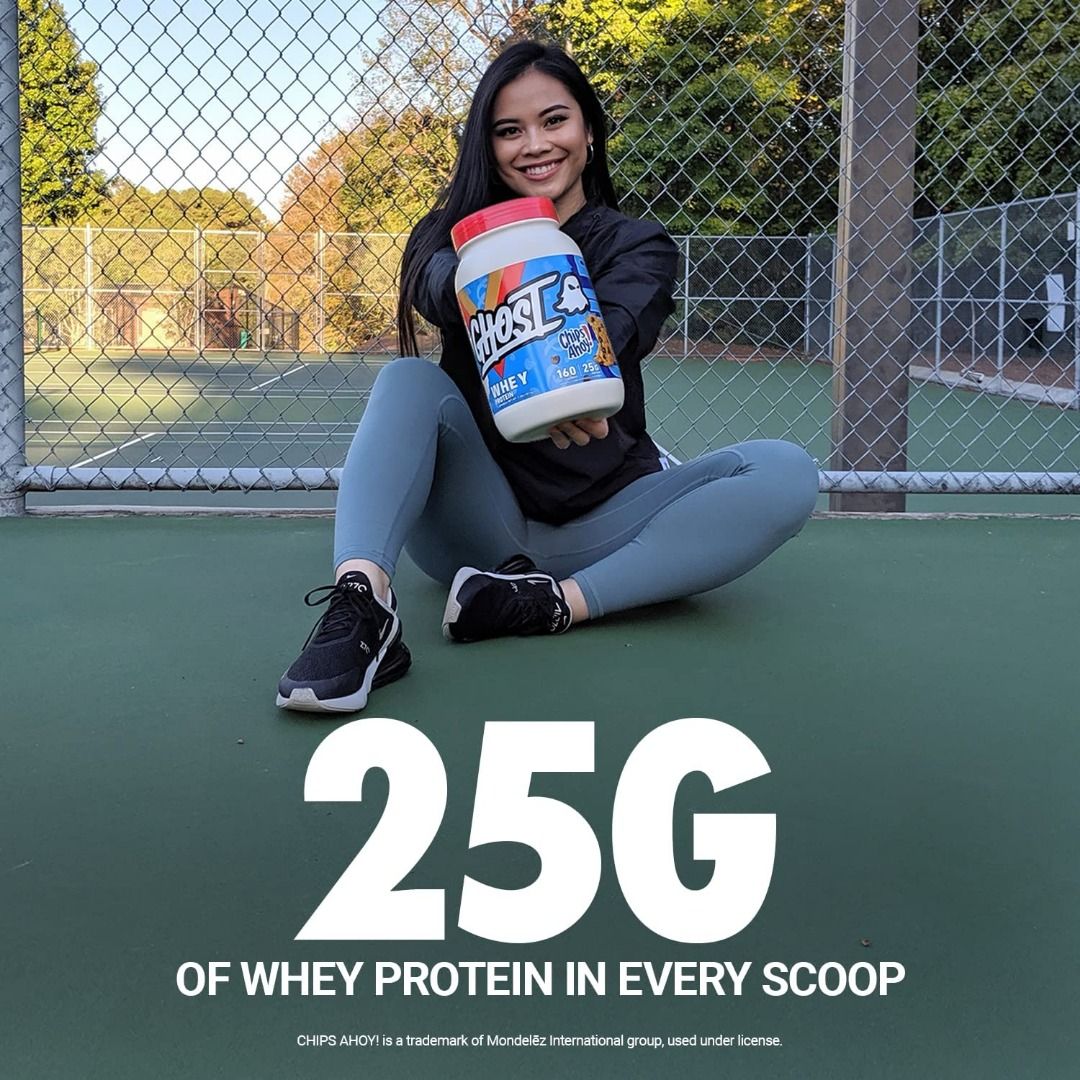 GHOST WHEY X CHIPS AHOY! (WHEY PROTEIN POWDER), 健康及營養食用品, 健康補充品, 健康補充品