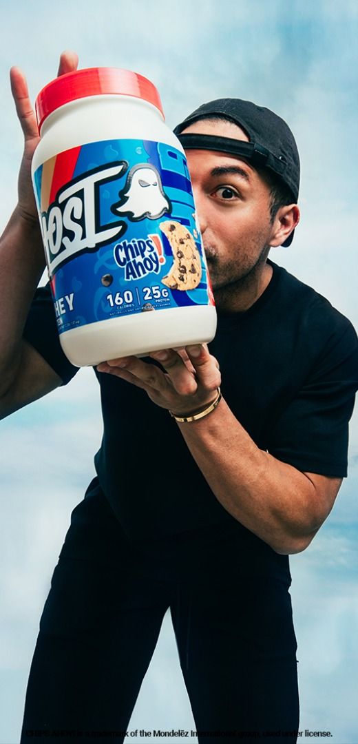 GHOST WHEY X CHIPS AHOY! (WHEY PROTEIN POWDER), 健康及營養食用品, 健康補充品, 健康補充品