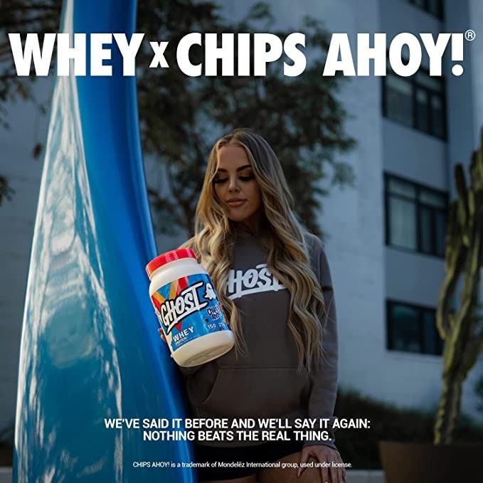 GHOST WHEY X CHIPS AHOY! (WHEY PROTEIN POWDER), 健康及營養食用品, 健康補充品, 健康補充品