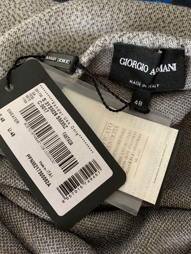 Giorgio hotsell armani knitwear