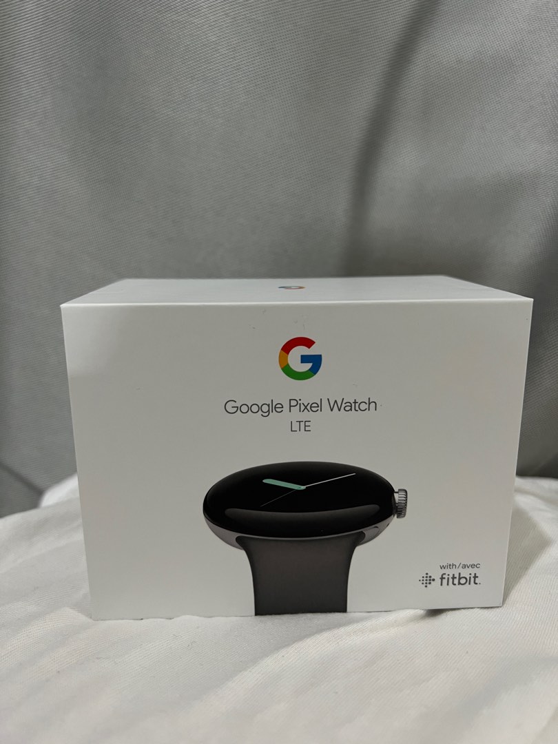 全新未拆封Google Pixel Watch LTE版, 手機及配件, 智慧穿戴裝置及智慧