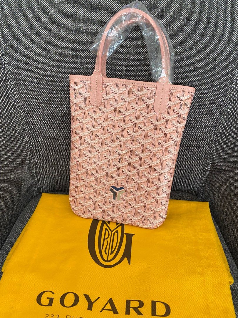 Goyard poitier pink limited edition, Luxury, Bags & Wallets on Carousell