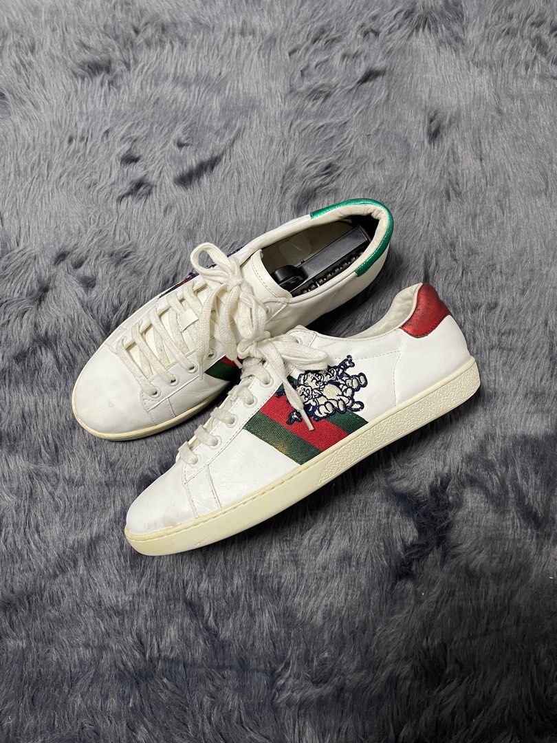 Gucci Ace Three Little Pigs Men s Fashion Footwear Sneakers