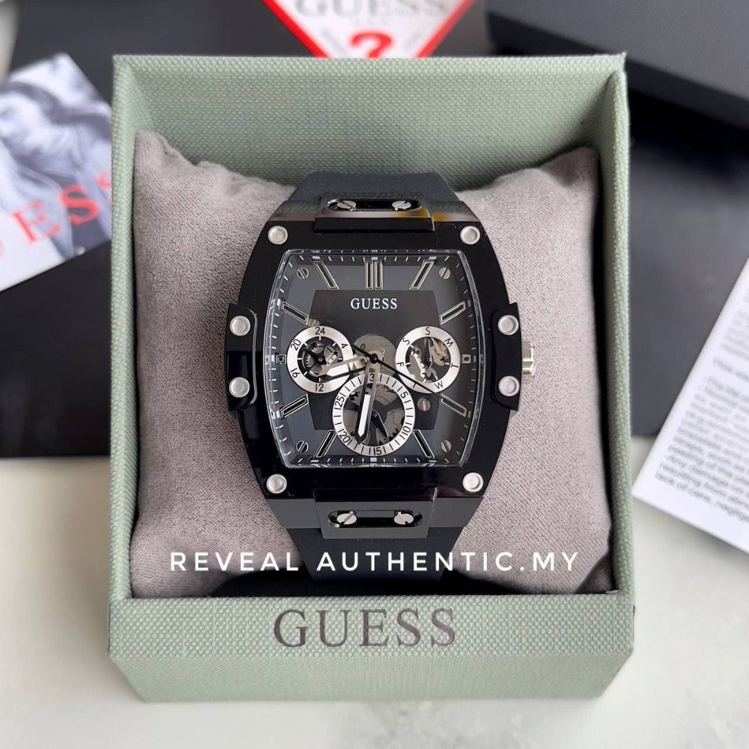 Guess hotsell watch black