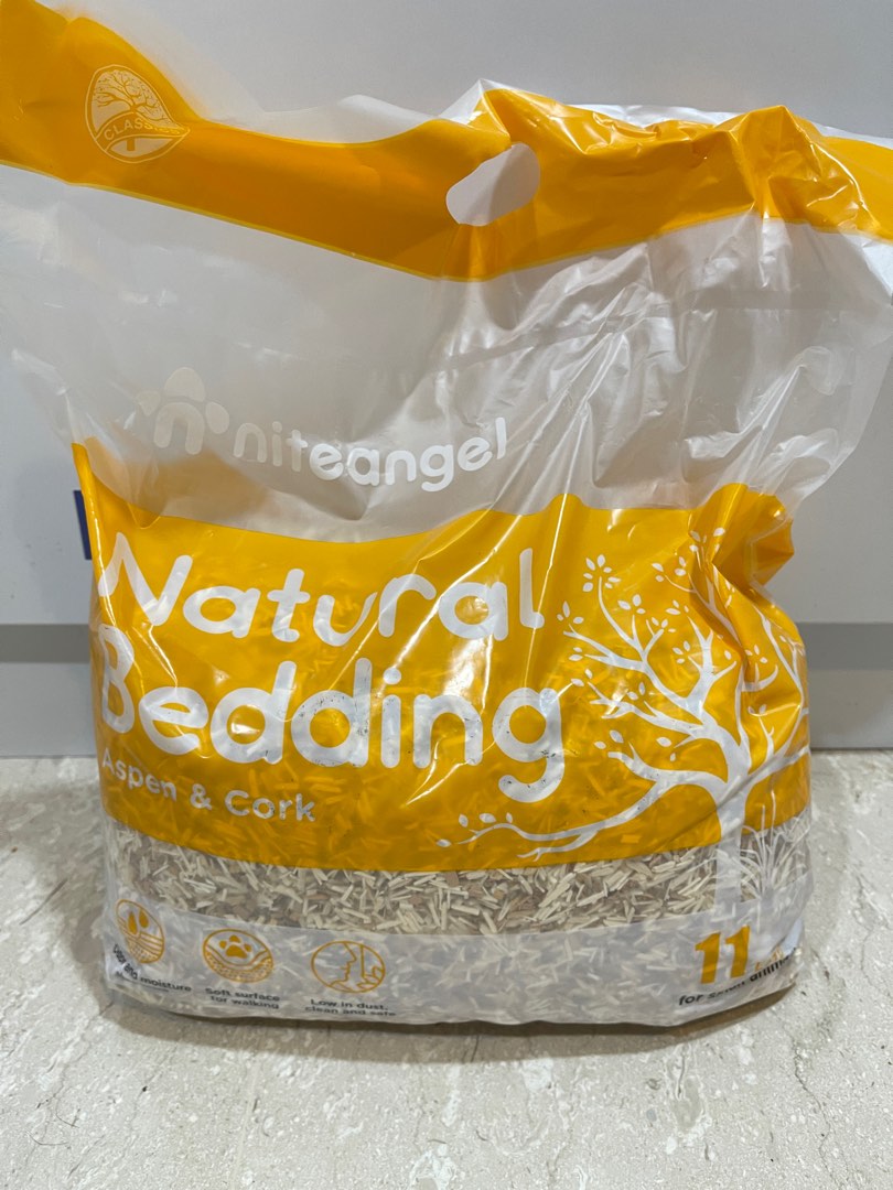 Niteangel Natural Hamster bedding 11L, Pet Supplies, Homes & Other Pet