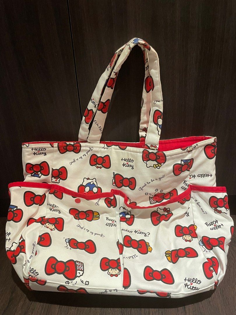 Hello Kitty Diaper Bag Women S Fashion Bags Wallets Shoulder Bags Hello Kitty Diaper Bag Women S Fashion Bags Wallets Shoulder Bags