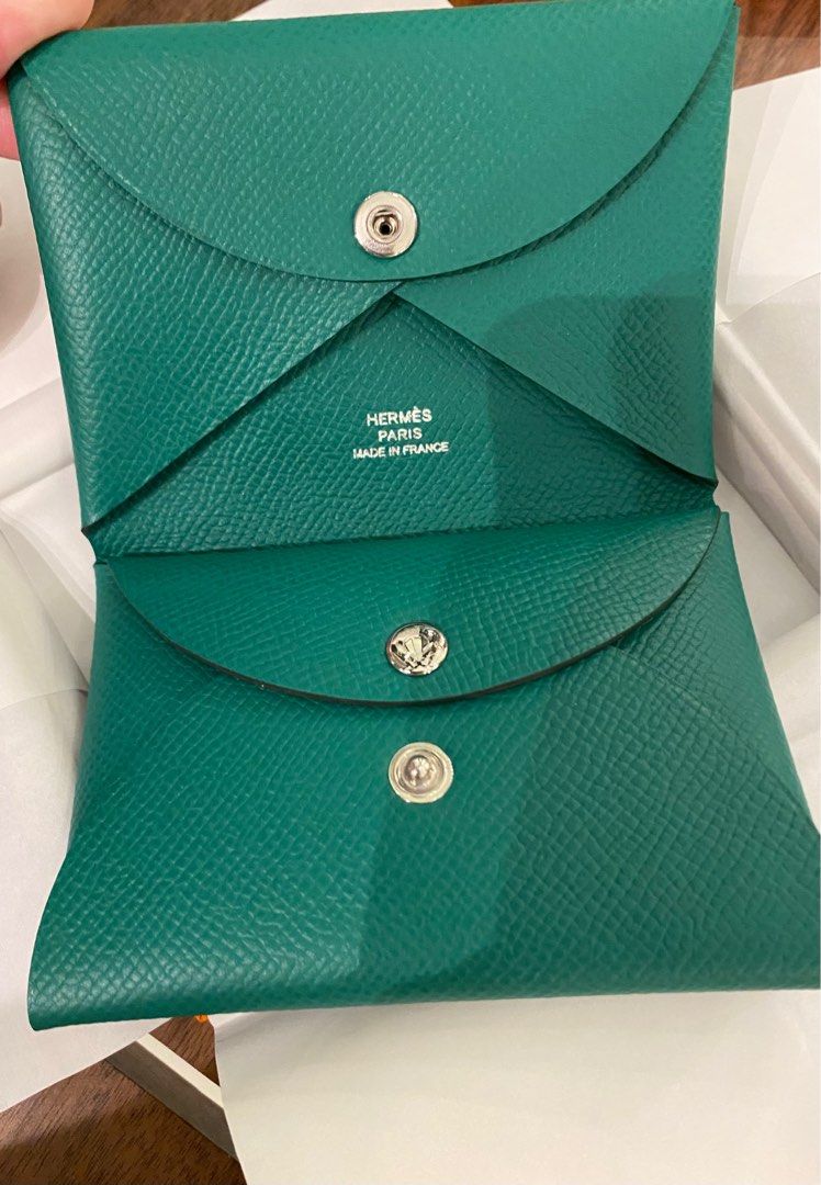 Hermes Calvi Duo Compact, Luxury, Accessories on Carousell