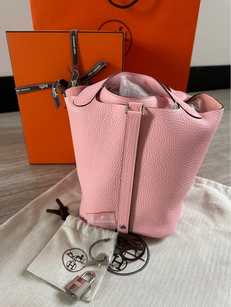 Hermes picotin top pink