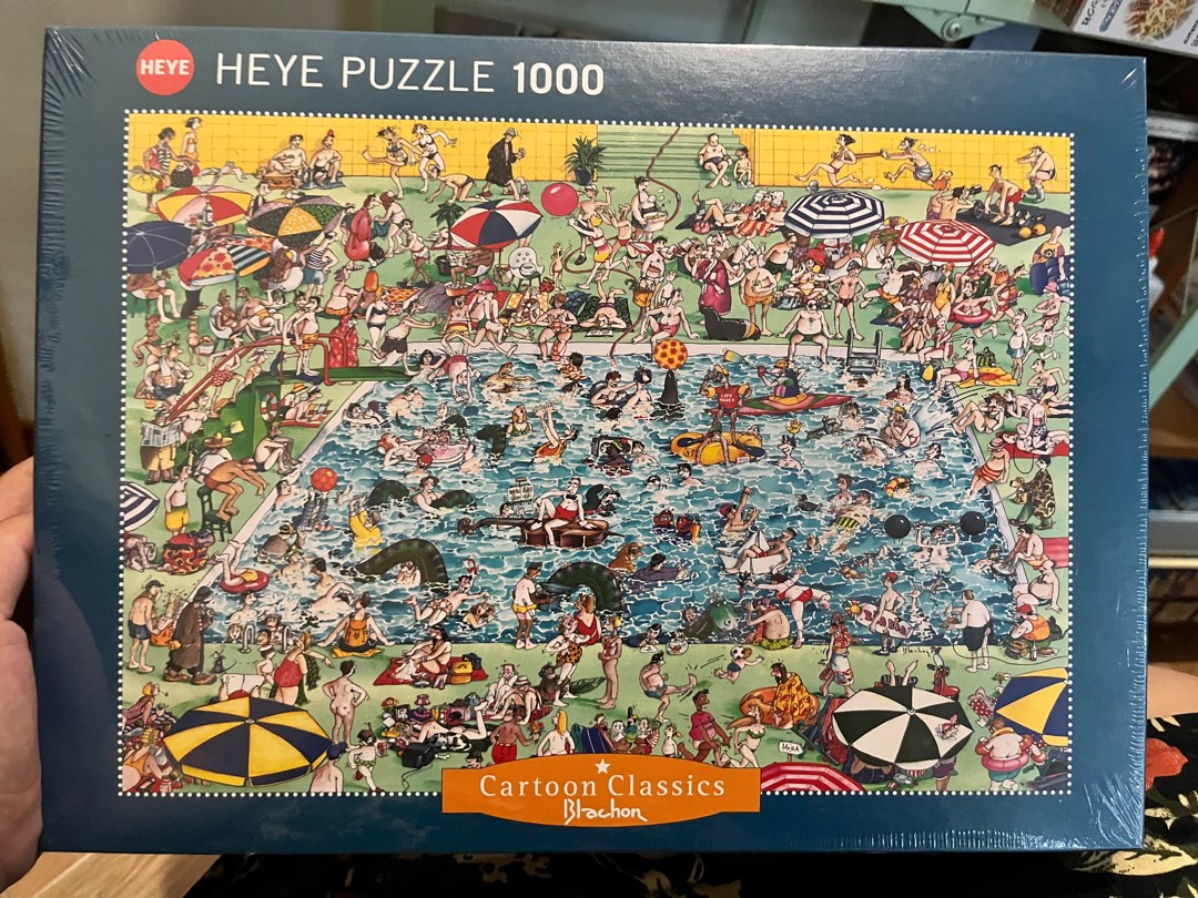 Heye jigsaw puzzle ( 1000pc), Hobbies & Toys, Toys & Games on Carousell