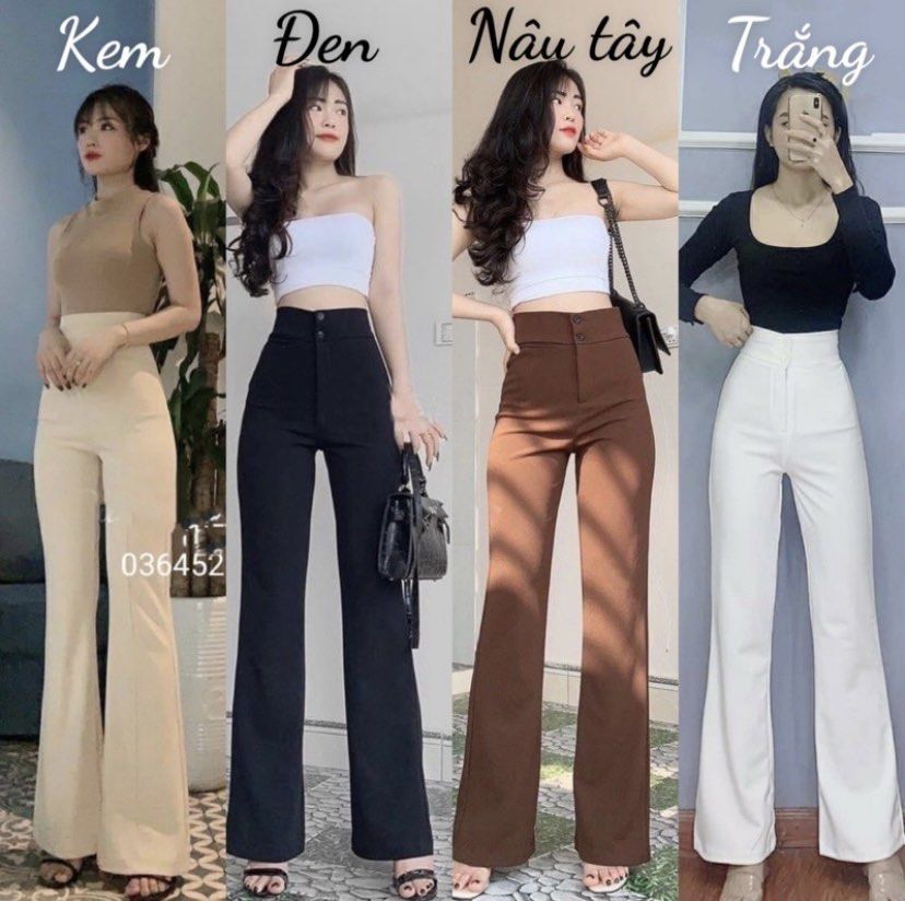 Brown corduroy flare pants, Women's Fashion, Bottoms, Other Bottoms on  Carousell