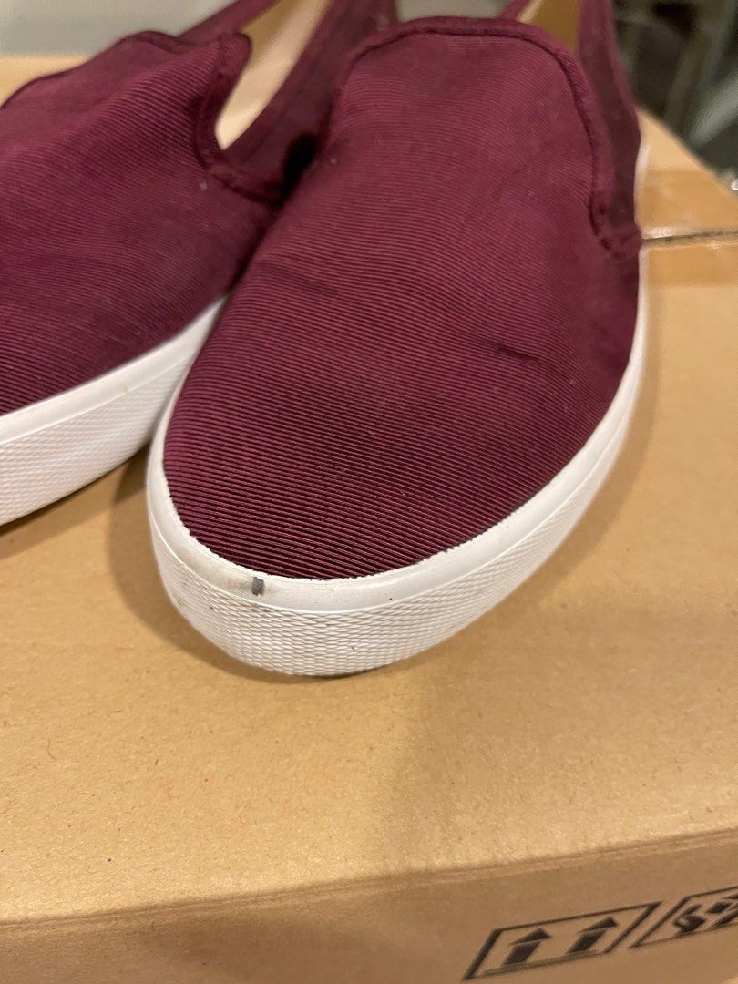 Maroon hotsell shoes ladies