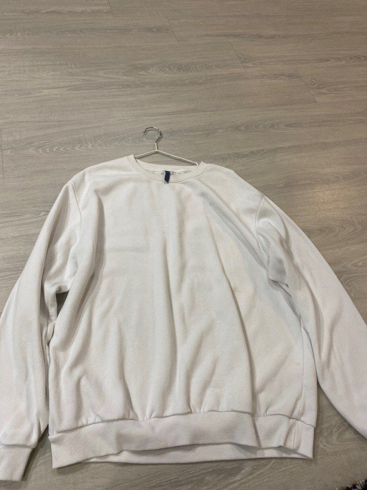 white sweater h&m