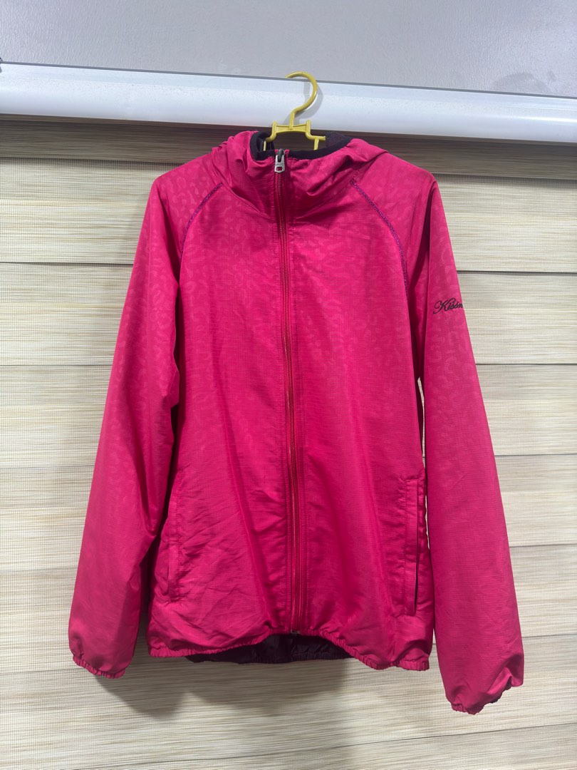 Hot pink windbreaker jacket discount