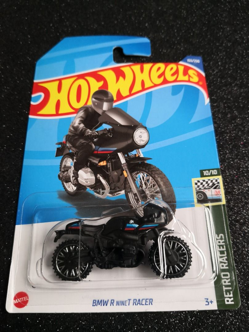 Hot Wheels BMW R nine T Racer Retro Racers Motor Black, Hobbies & Toys ...