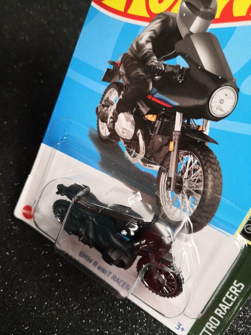 Hot Wheels BMW R nine T Racer Retro Racers Motor Black, Hobbies & Toys ...