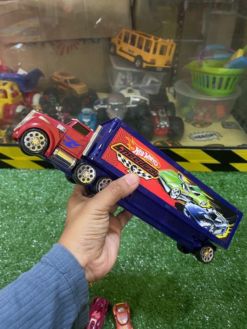 Hotwheel truck launcher, Hobbies & Toys, Toys & Games on Carousell