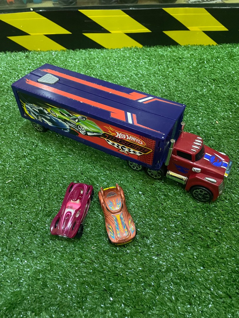 Hotwheel truck launcher, Hobbies & Toys, Toys & Games on Carousell