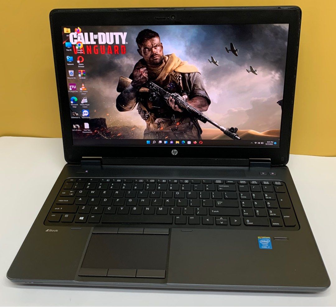 Hp i7 Zbook Gaming Laptop Ddr5 Graphic Nvidia Full Hd Screen like new