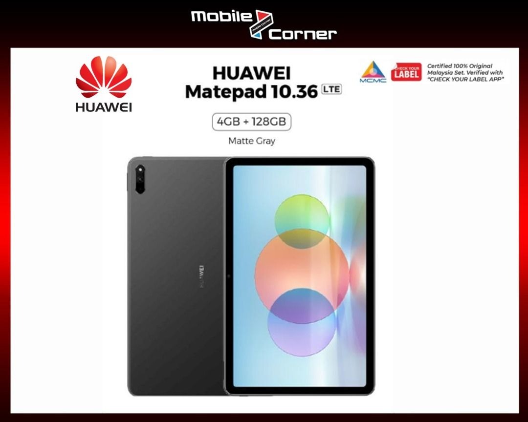 Huawei Matepad 10.36" LTE (2022) /BAH4-L09 (4GB/128GB) Original Huawei ...