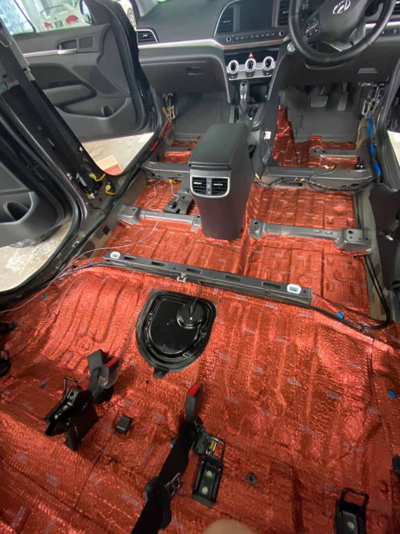 Hyundai Avante Floorboard Soundproofing, Car Accessories, Accessories