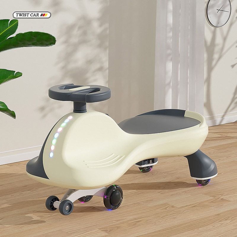 Swing car ride on swivel scooter outlet