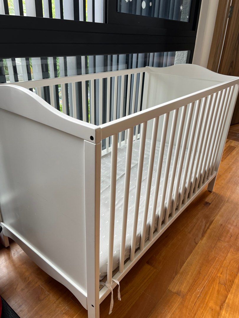 Ikea Baby Cot, Babies & Kids, Baby Nursery & Kids Furniture, Cots