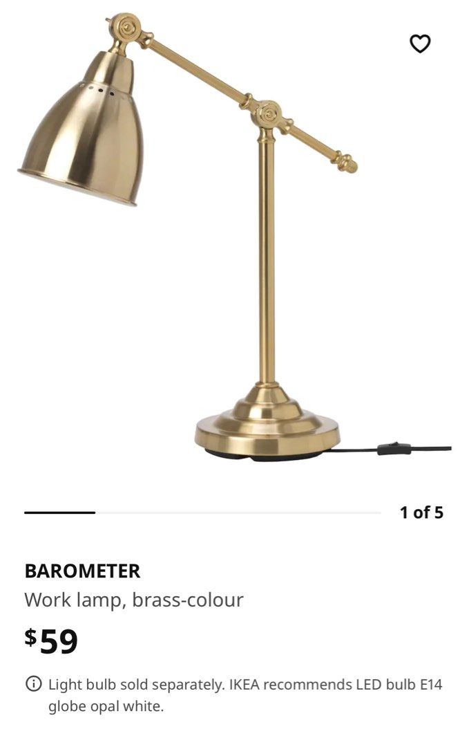 Barometer lampe outlet ikea
