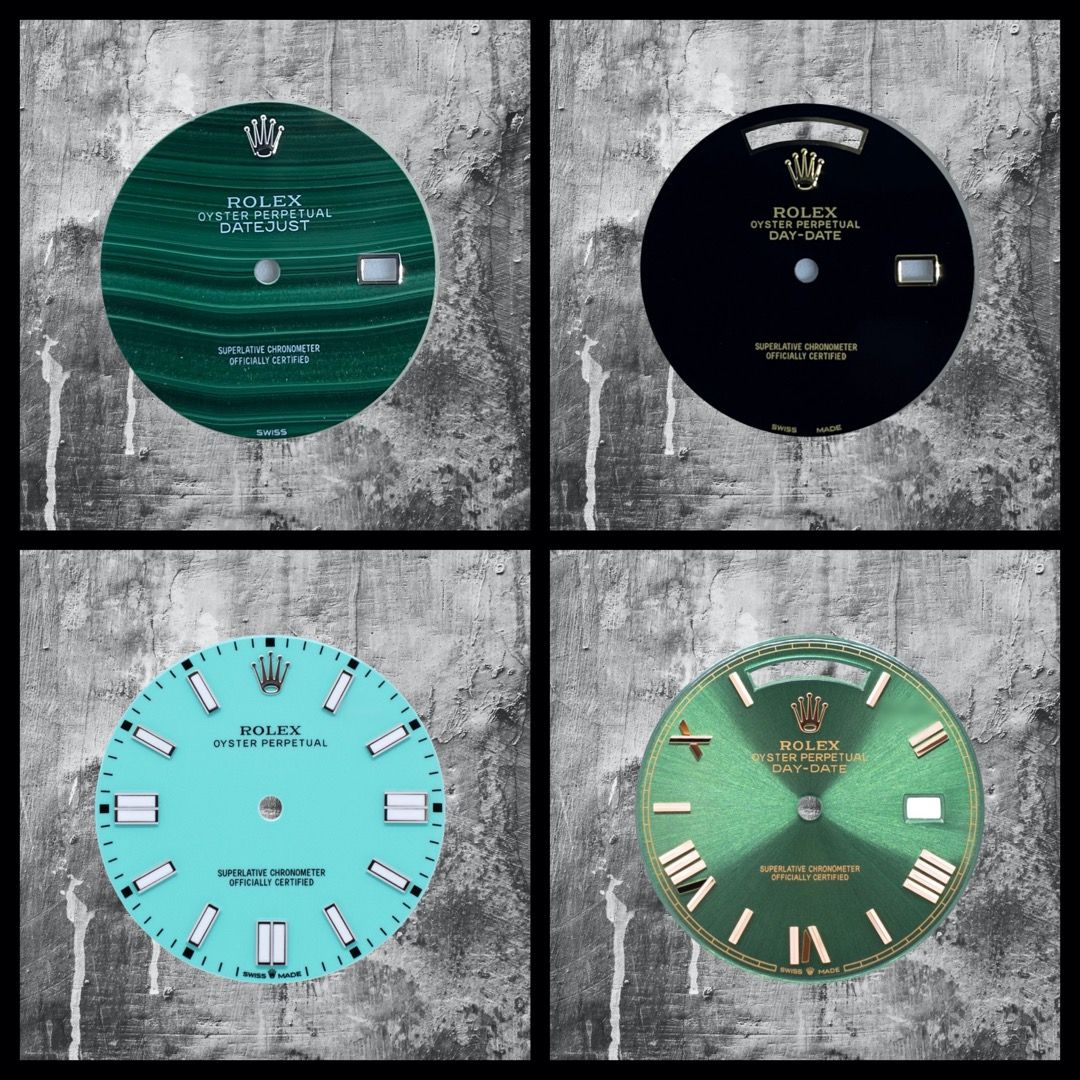 Custom rolex hotsell dials