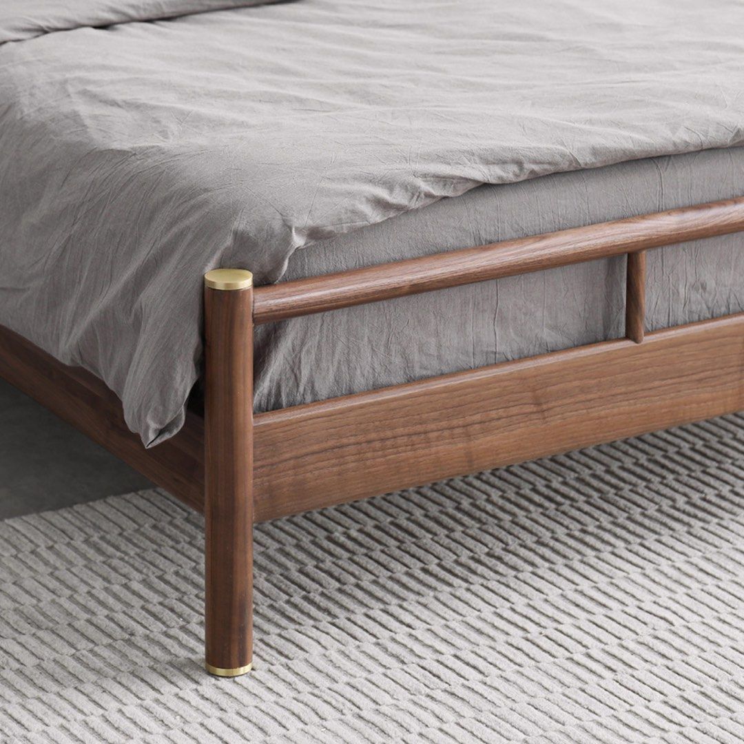 IUIGA Wooden Bed Frame, Queen, Furniture & Home Living, Furniture, Bed