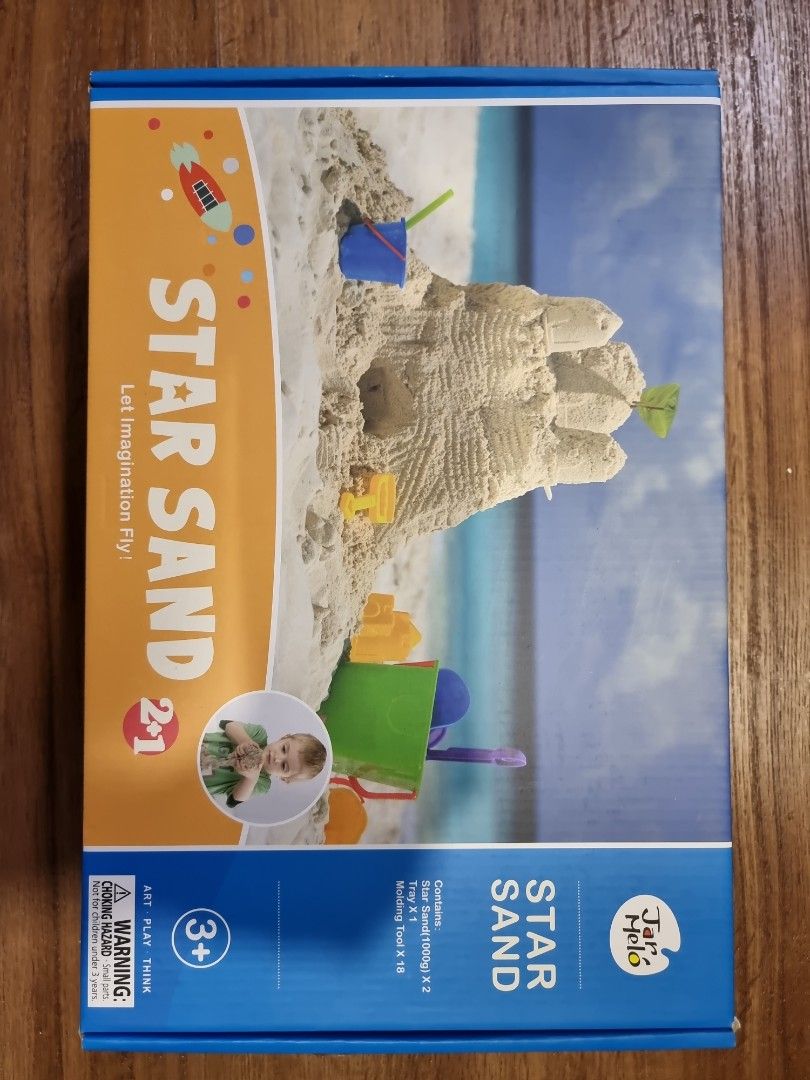 Jar melo Star sand, Hobbies & Toys, Toys & Games on Carousell