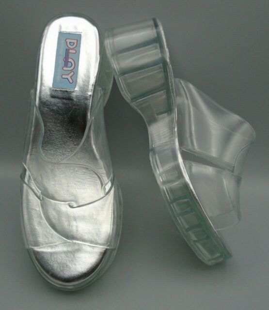 Jeffrey campbell clear slides sale