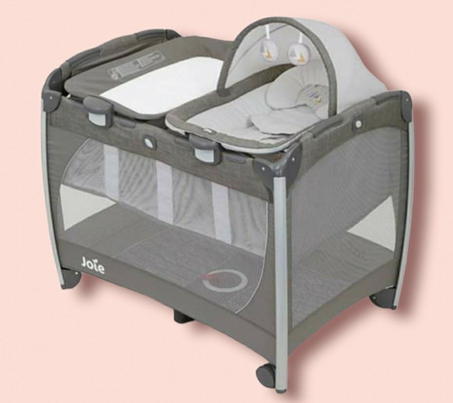 Rocking travel cot discount