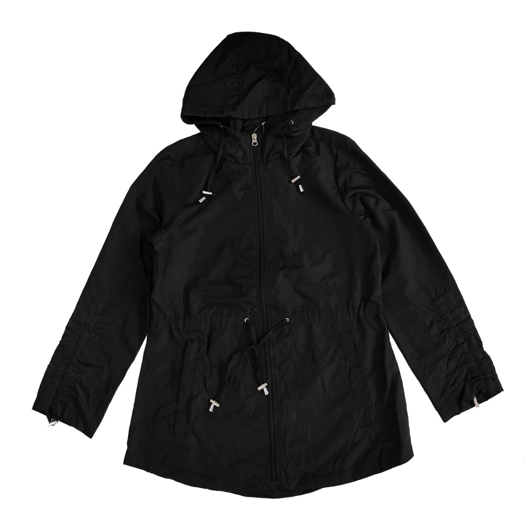 Jones New York Womens Packable into Pocket Rain Jacket Women s
