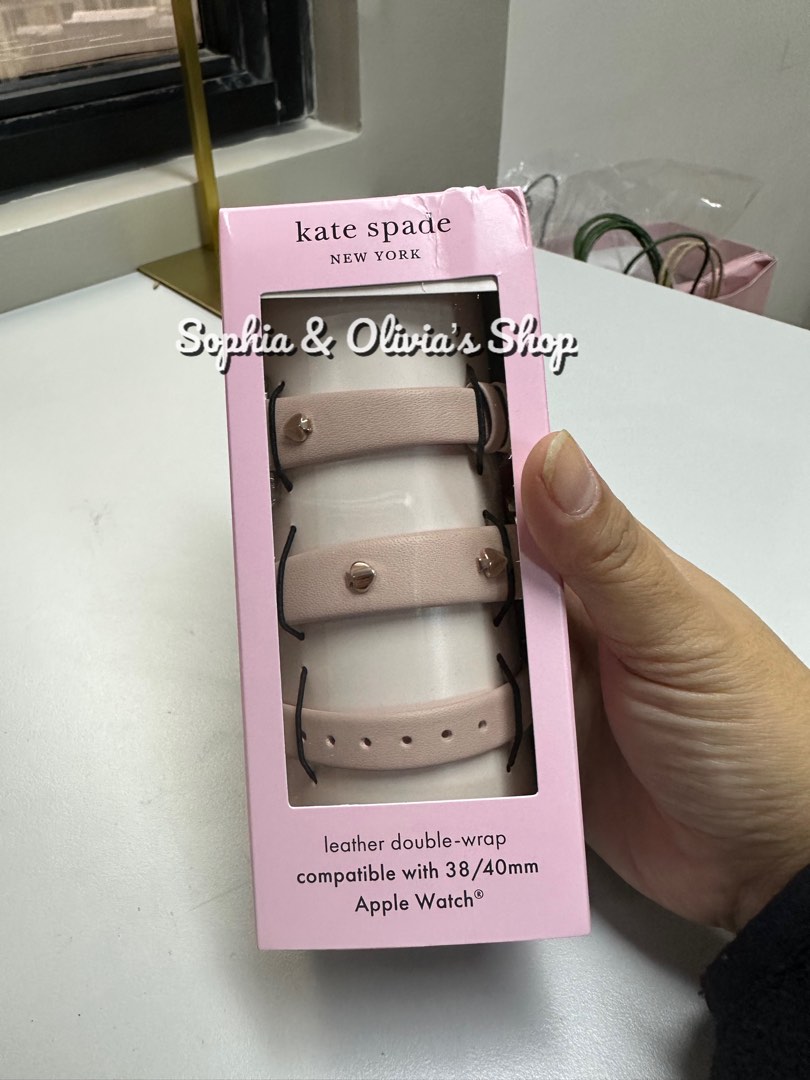 Kate Spade Watch strap for Apple watch series 1-8, Mobile Phones & Gadgets,  Wearables & Smart Watches on Carousell