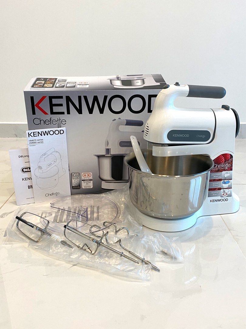 Kenwood Chefette 3L HM680 hand mixer, TV & Home Appliances, Kitchen