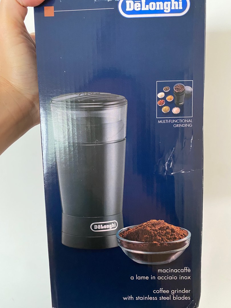 KG200 DELONGHI COFFEE BEAN GRINDER, TV & Home Appliances, Kitchen