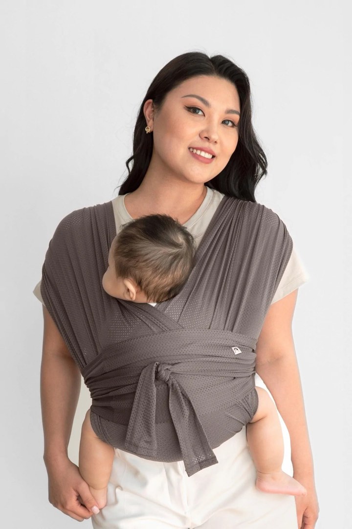 Konny Baby Carrier (Summer/ Air Mesh) Mocha, Babies & Kids, Going Out