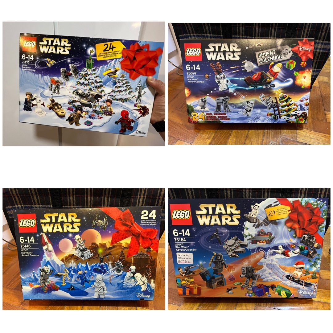Lego star wars games advent calendar sales