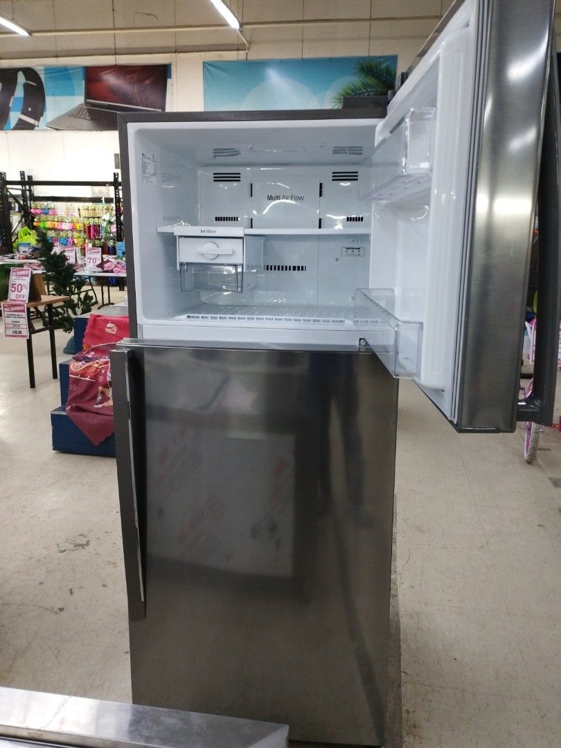 LG 15.4 CU.FT 2 DOOR REFRIGERATOR INVERTER 220V, TV & Home Appliances